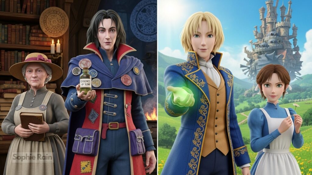 Howl and Sophie